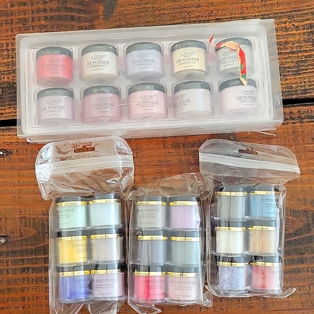 Lot of new dip powders